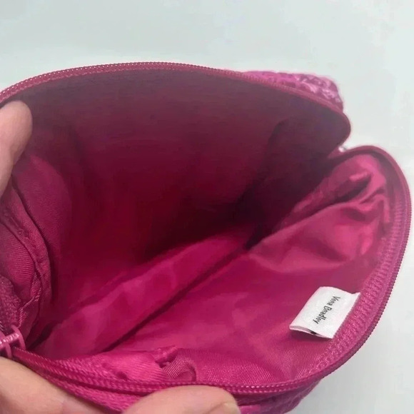 NWT Vera Bradley Stamped Paisley Zippered Medium Cosmetic Case - Picture 4 of 7